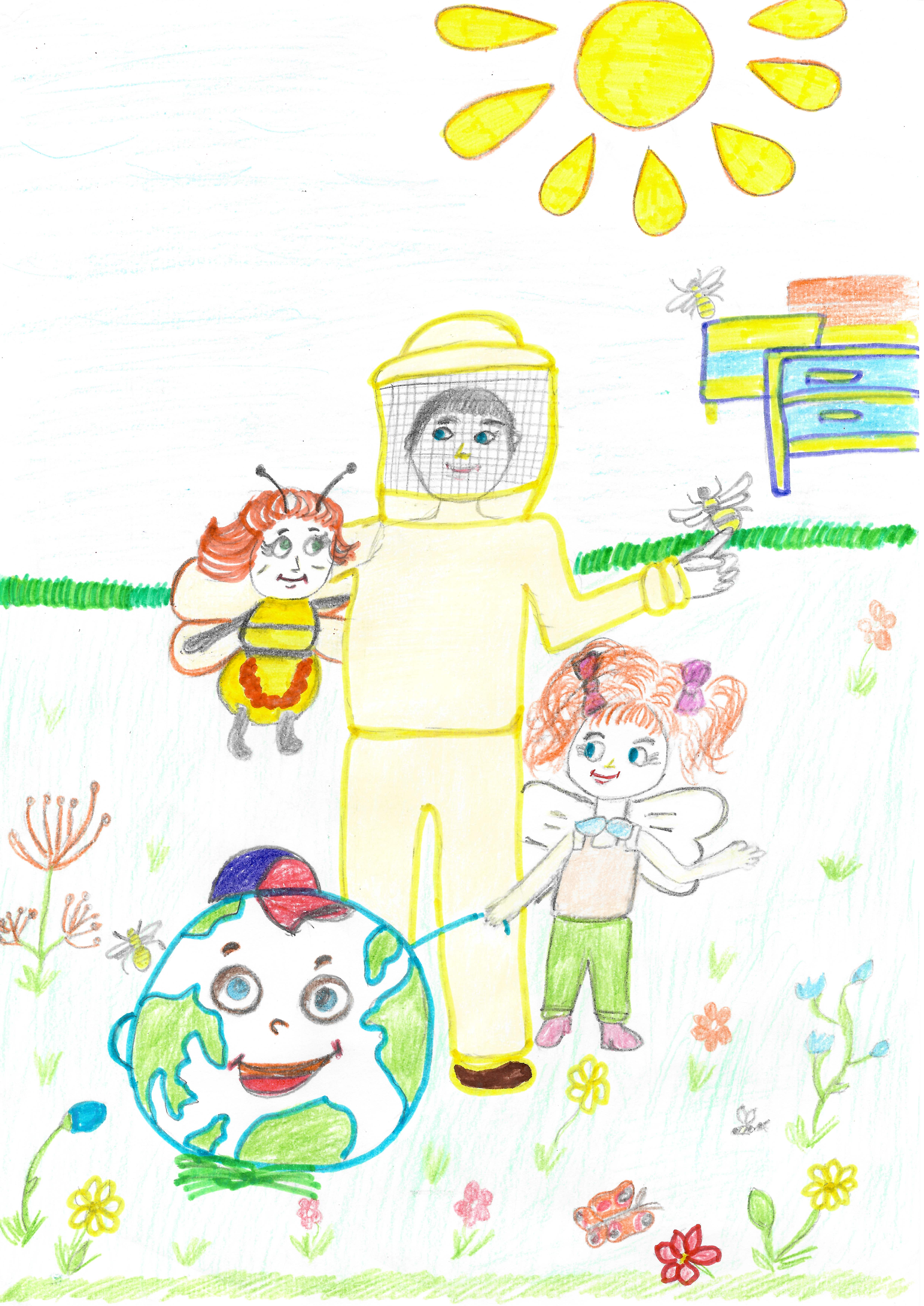Ярослав Миненко, 7 лет, «Папа – пчеловод», Кривошеинская СОШ